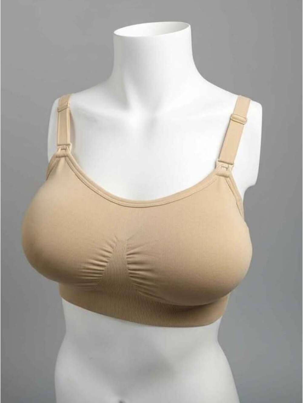 I Love Sia Beige Seamless Nursing Bra